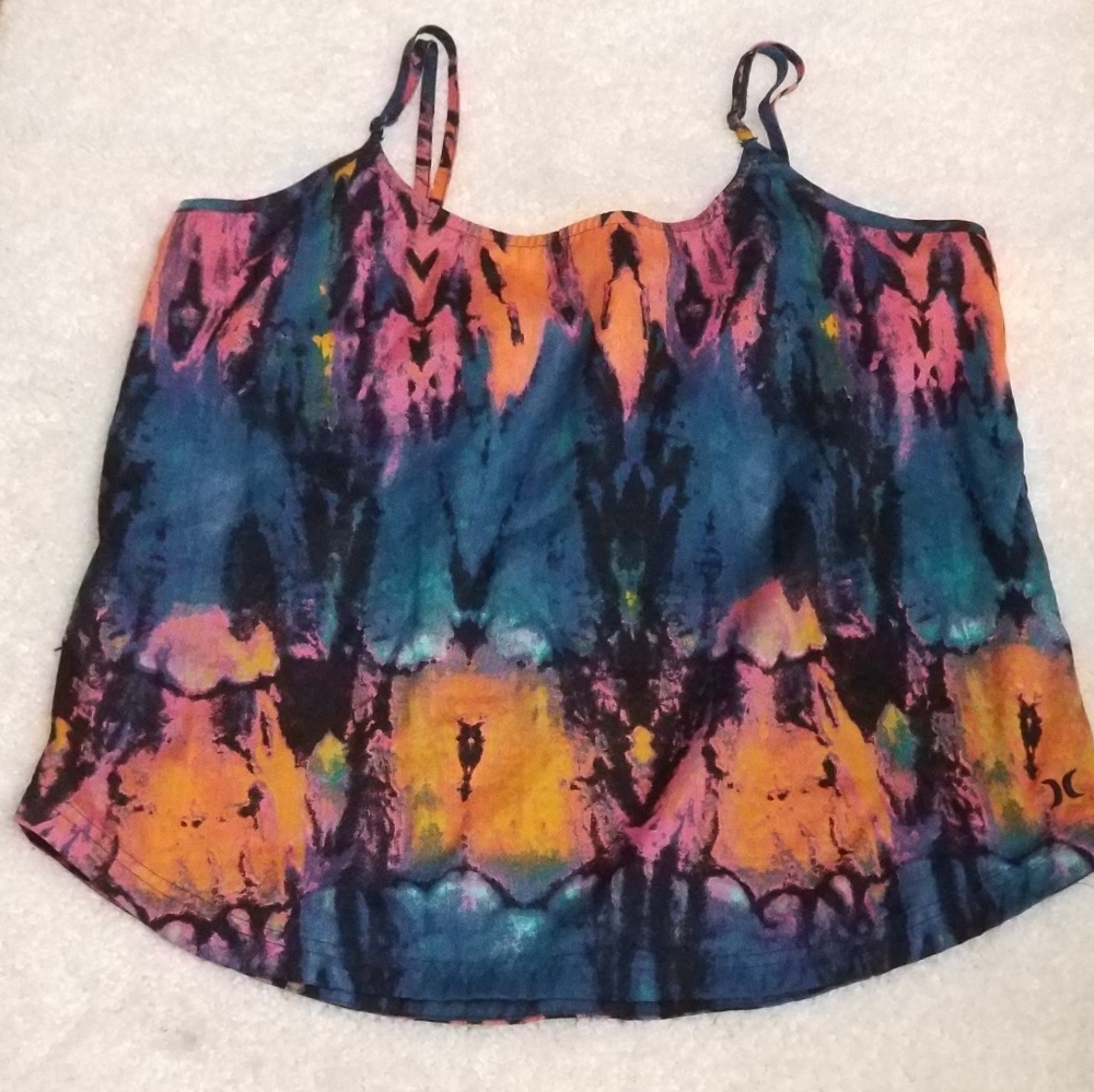 Hurley Tank Top with adjustable spaghetti strap